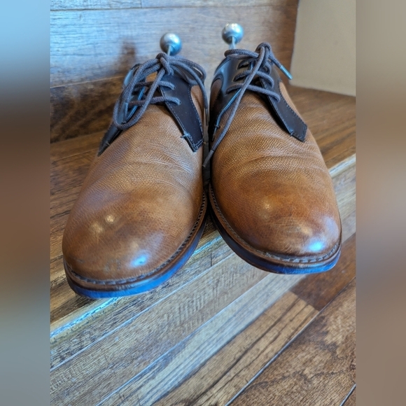 TED BAKER Men's Tan Fussel dress Shoes Sz 11 - Picture 12 of 13